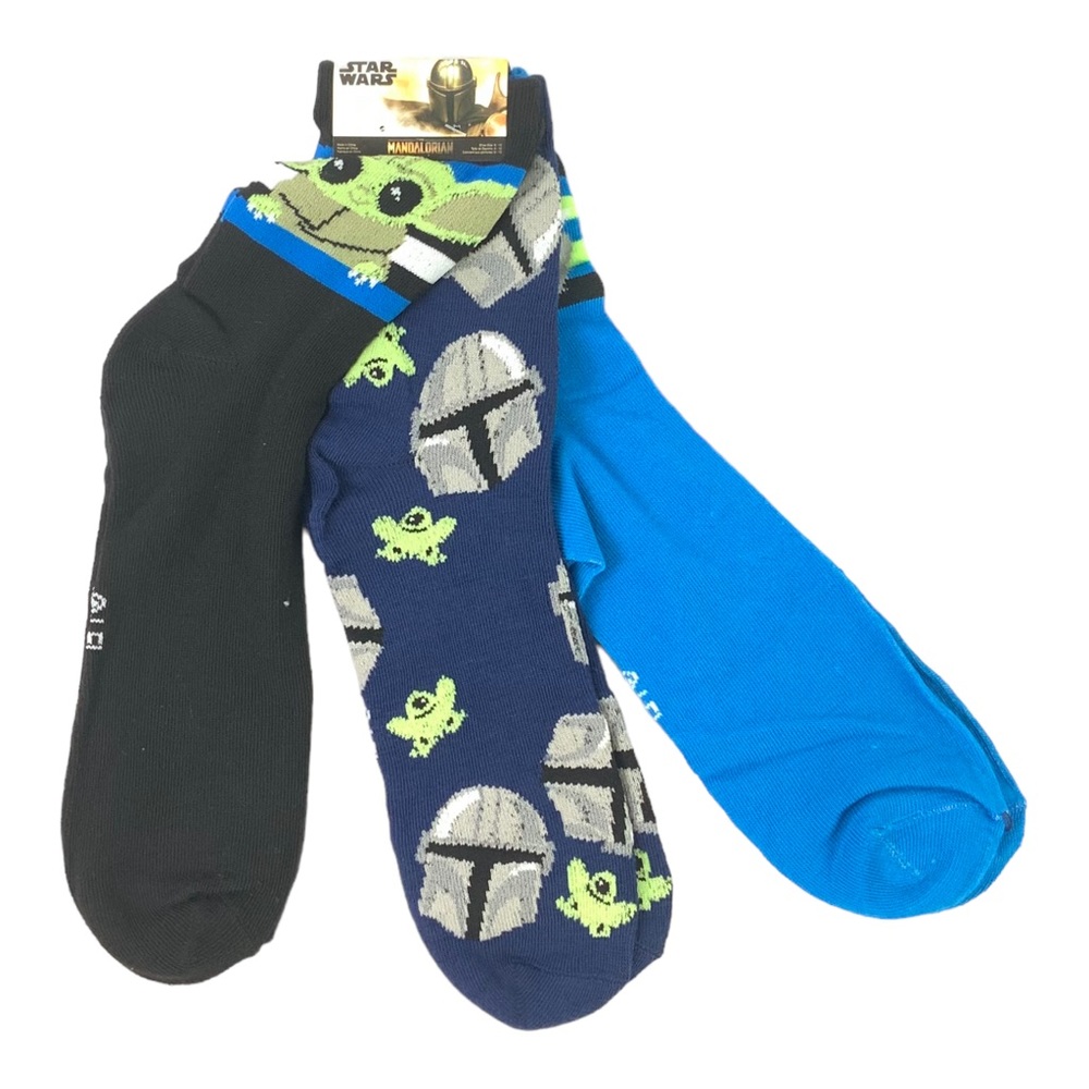 Men’s character, quarter casual socks, three pack